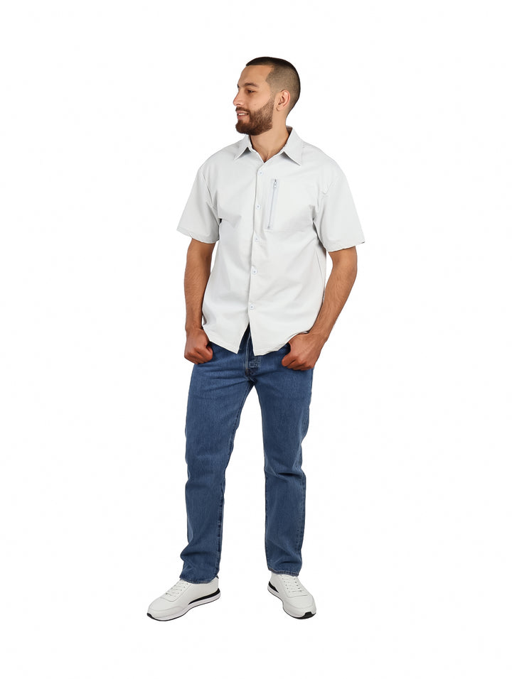Camisa ATOK Gris Claro para Hombre