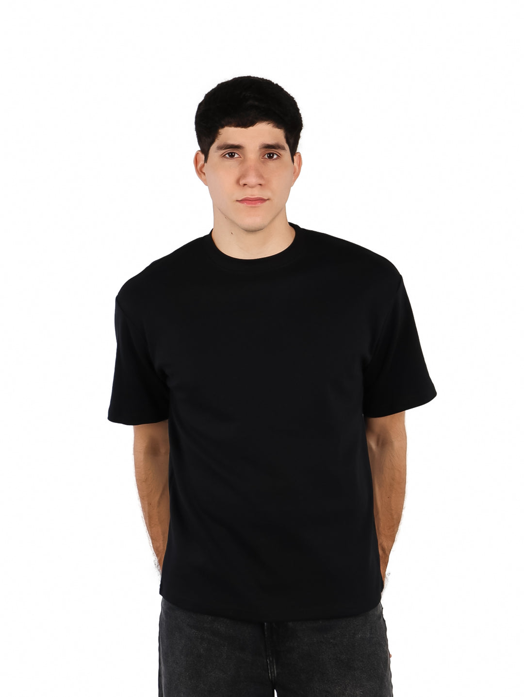 Playera Básica ATOK Negro para Hombre