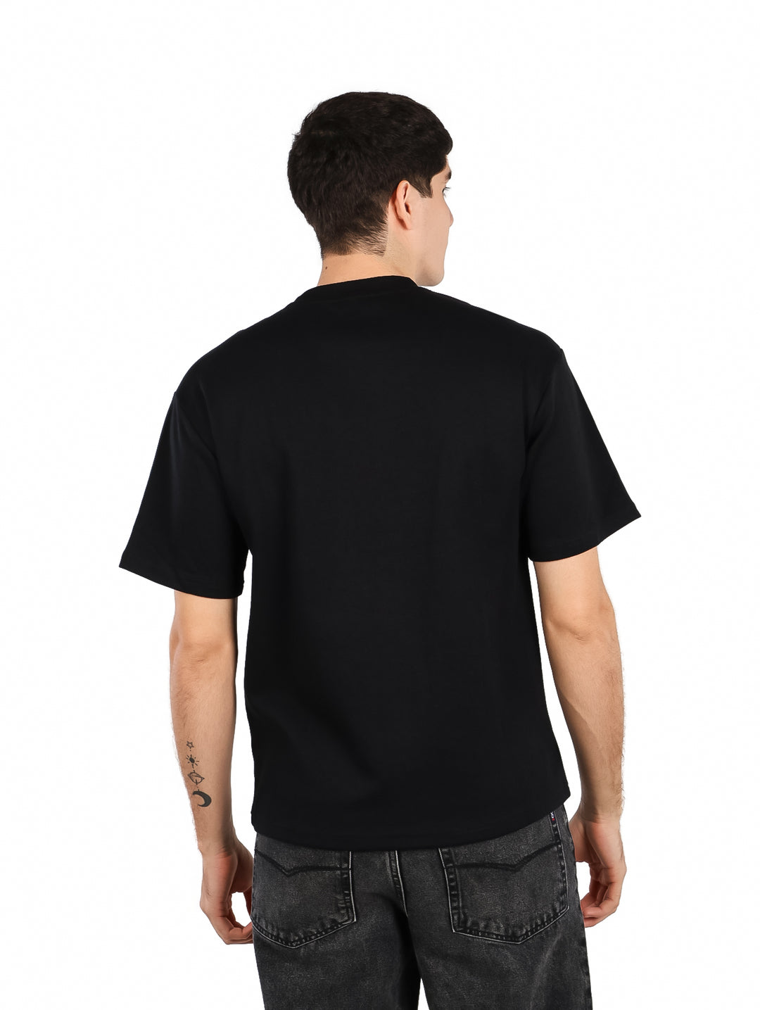Playera Básica ATOK Negro para Hombre