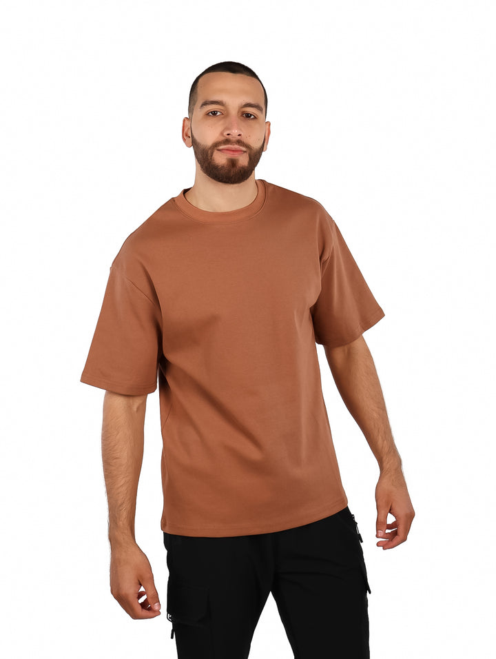 Playera Básica ATOK Color Coffee para Hombre
