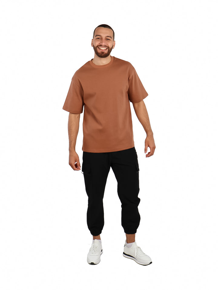 Playera Básica ATOK Color Coffee para Hombre