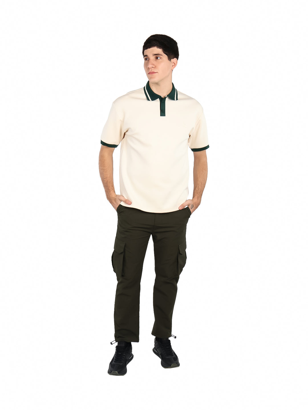 Playera Polo ATOK Color Apricot para Hombre