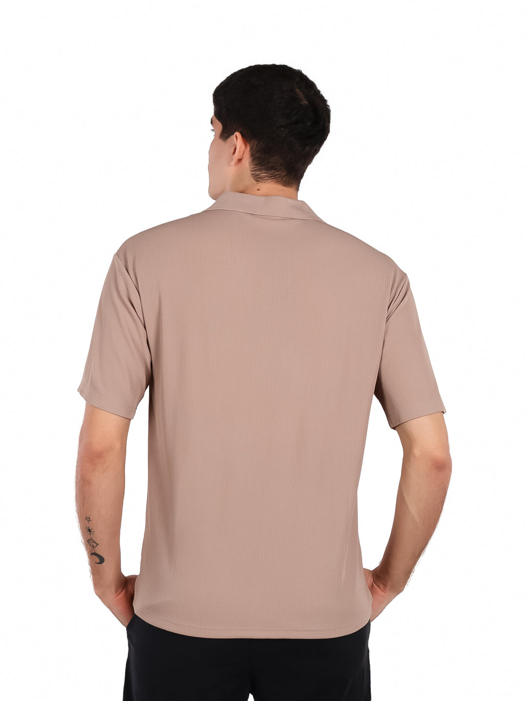 Playera Polo ATOK Gris para Hombre