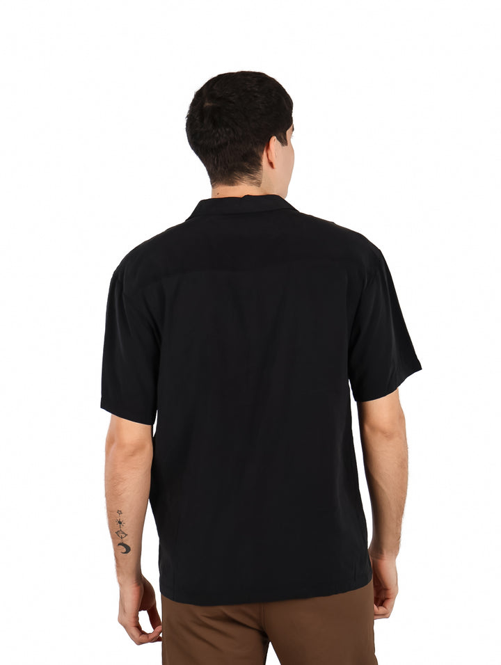 Camisa Básica ATOK Negro para Hombre