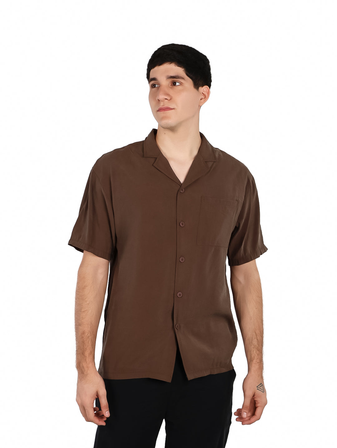 Camisa ATOK Color Coffee para Hombre