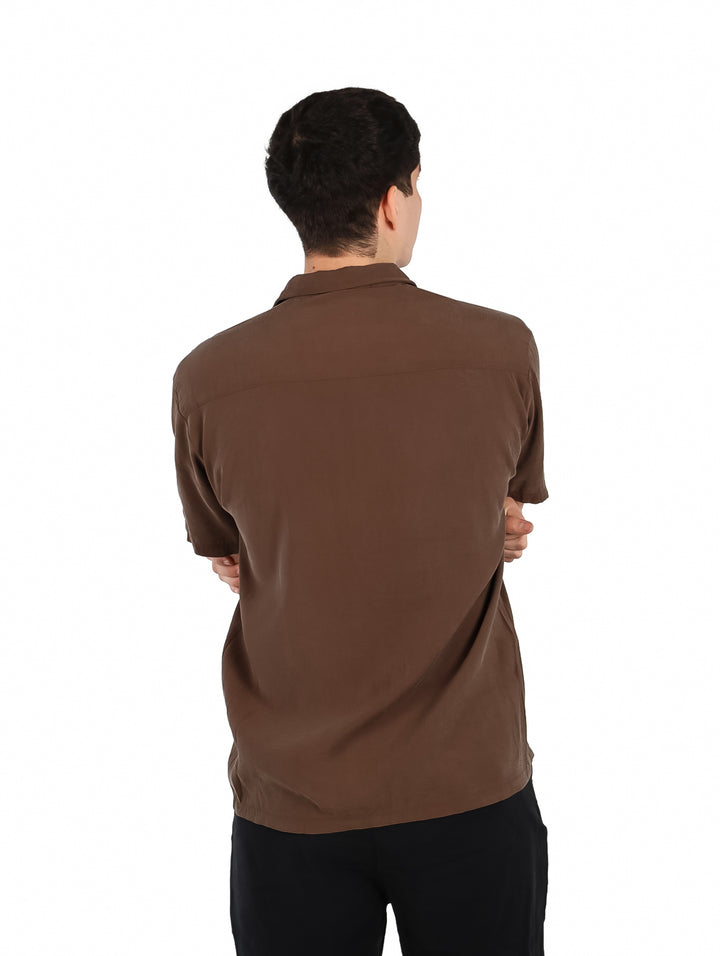 Camisa ATOK Color Coffee para Hombre