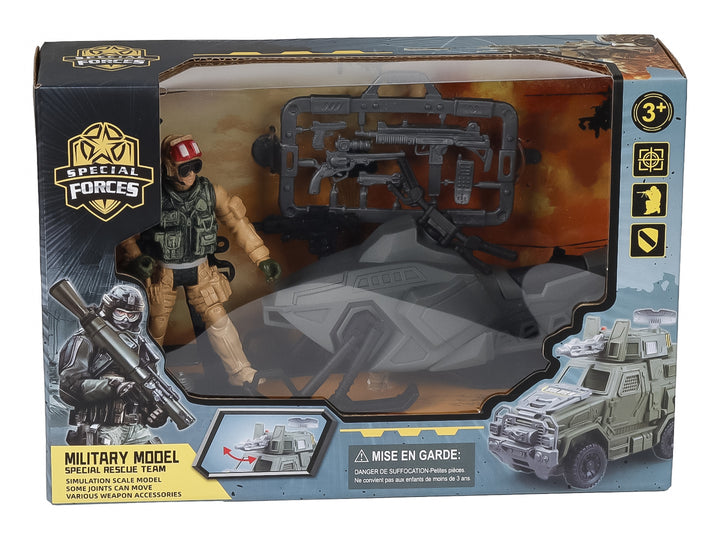Kelder Toys Set de Soldados con Accesorios Multicolor para Nino
