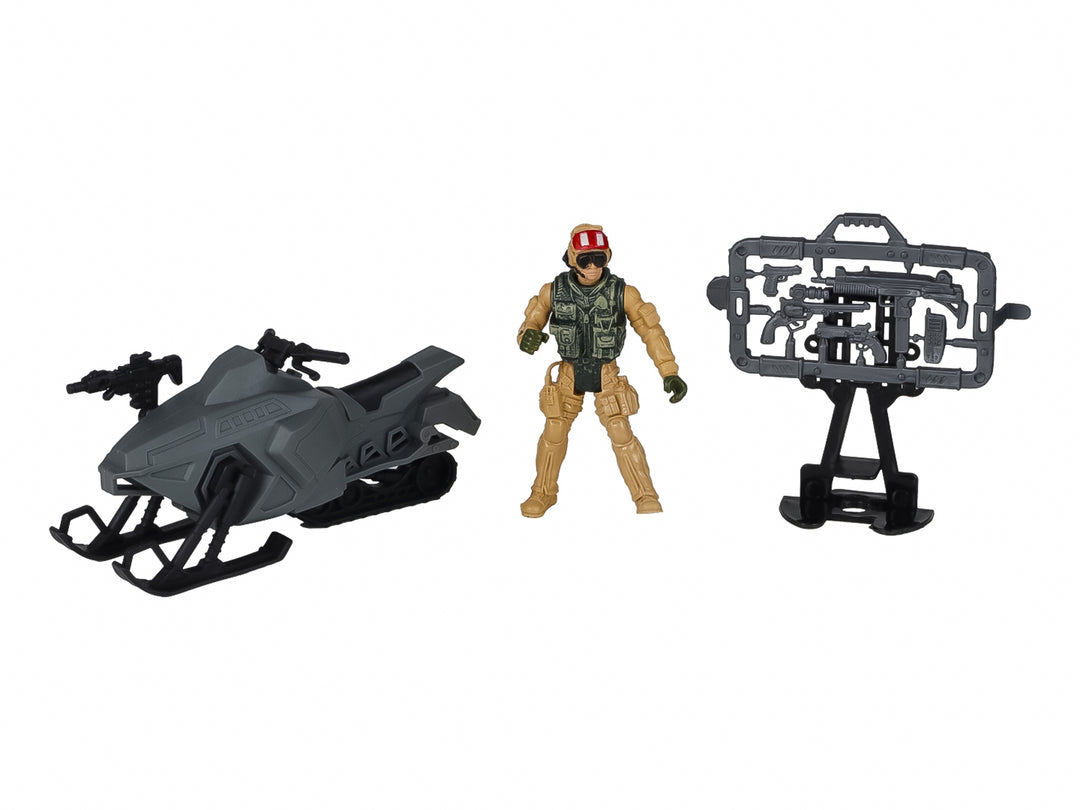 Kelder Toys Set de Soldados con Accesorios Multicolor para Nino