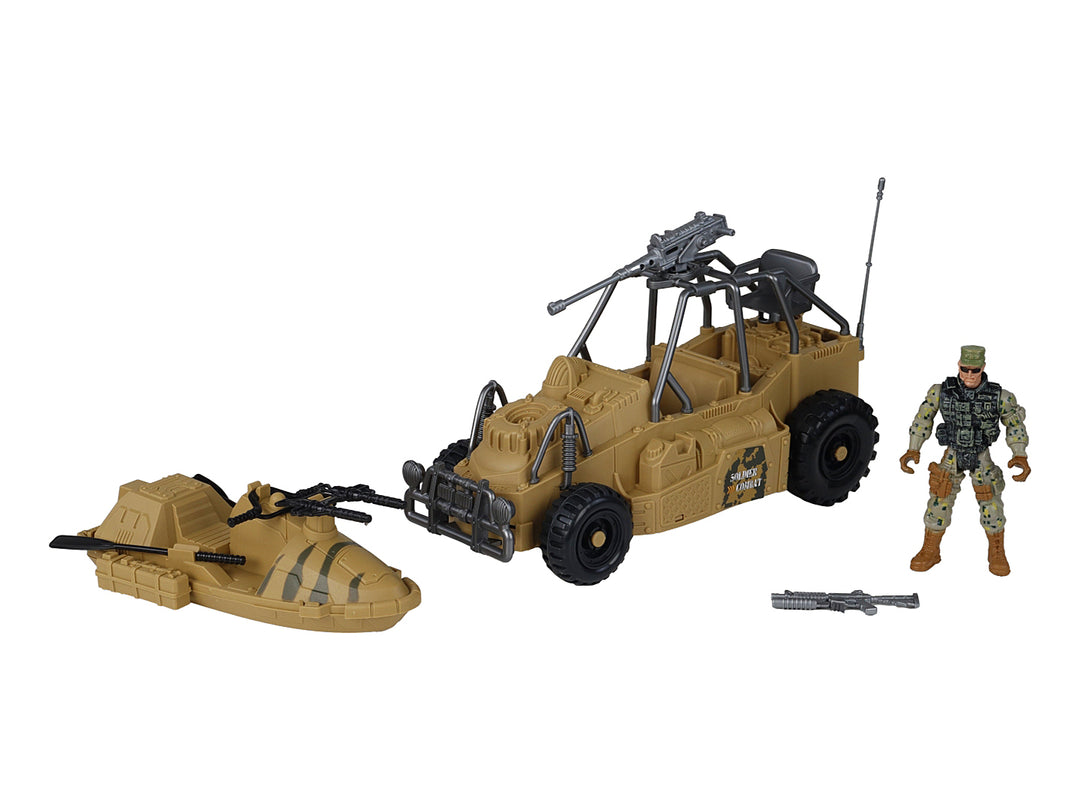Kelder Toys Set de Soldados con Accesorios Multicolor para Nino