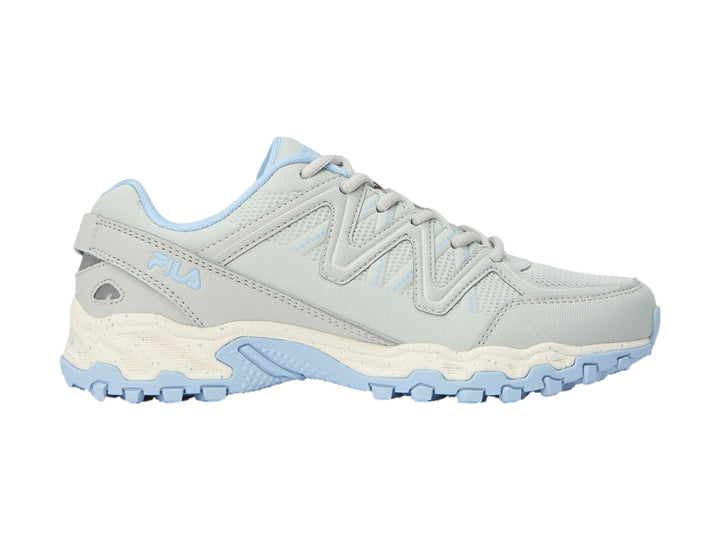 Tenis FILA Firetrail Evo Blanco y Azul para Niño