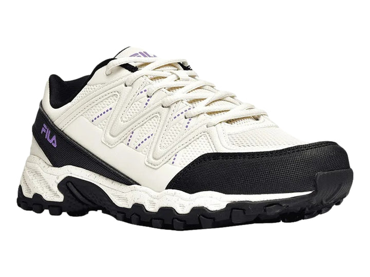 Tenis Fila Firetrail Evo Blanco y Gris para Niño