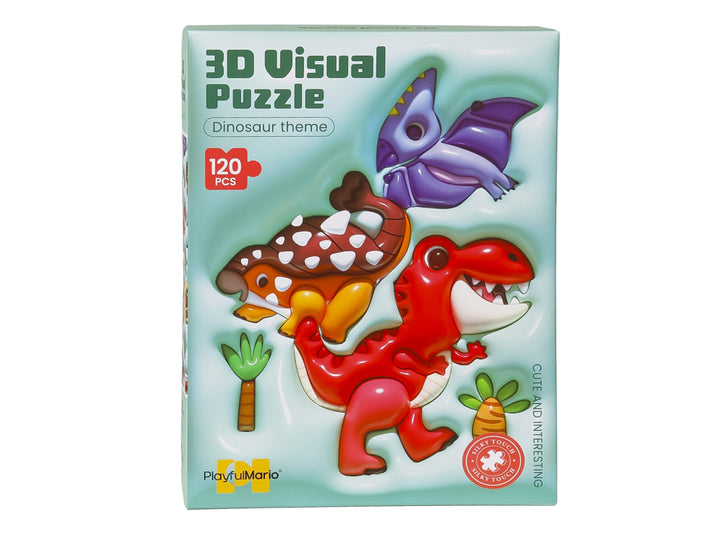 Rompecabezas de Dinosaurios Kelder Toys Multicolor para Nino
