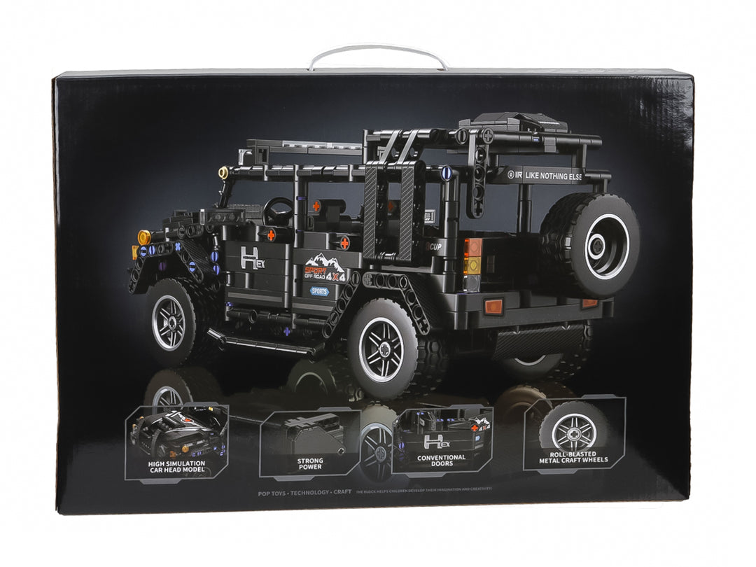 Carro de Bloques Bugatti Kelder Toys Negro Unisex