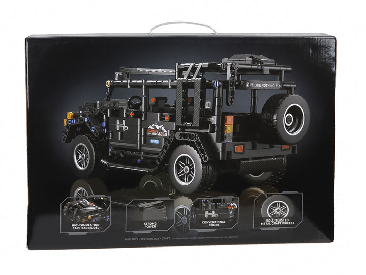 Carro de Bloques Bugatti Kelder Toys Negro Unisex