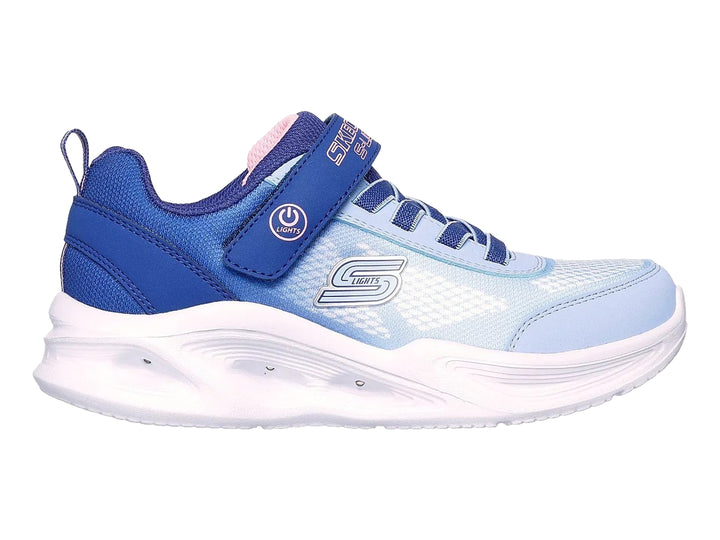 Tenis Skechers Sola Glow Azul para Niña