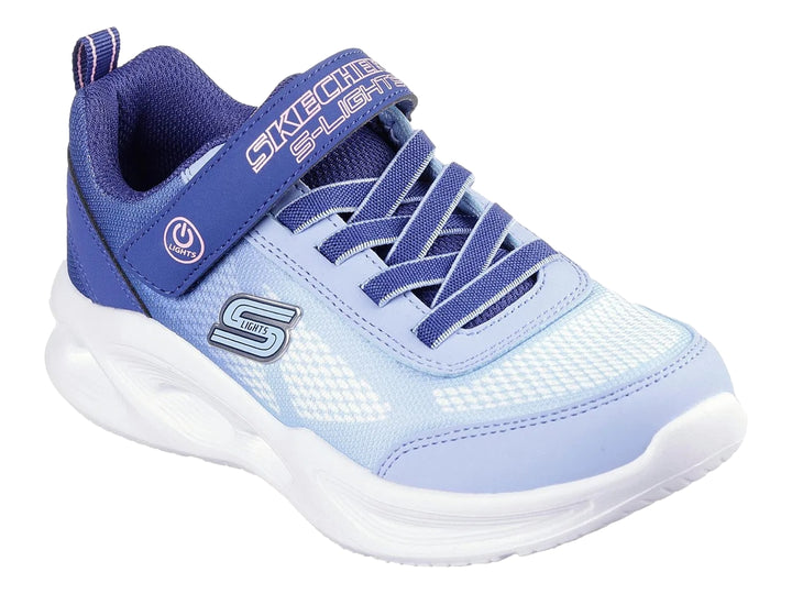 Tenis Skechers Sola Glow Azul para Niña