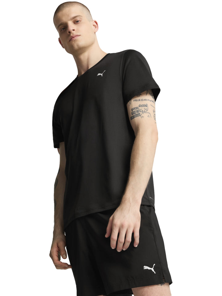 Playera PUMA Essential Solid Cat Negro para Hombre