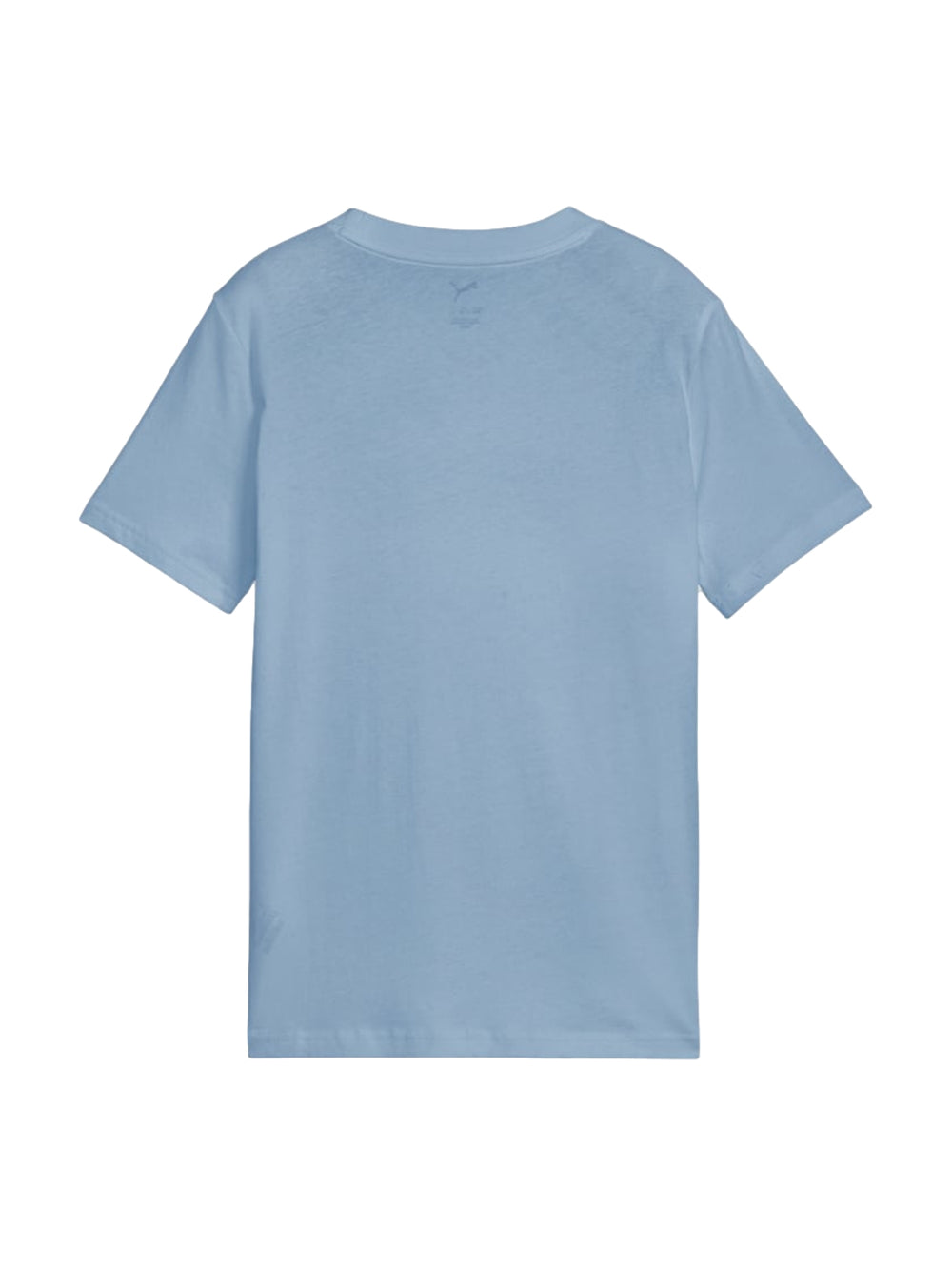 Camiseta PUMA color azul claro con logotipo blanco en el pecho.