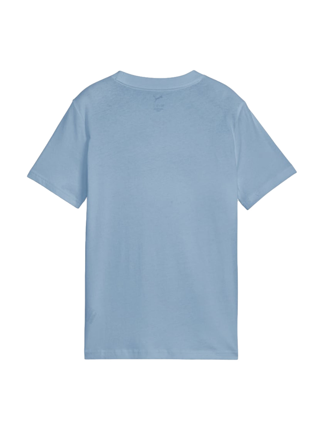 Camiseta PUMA color azul claro con logotipo blanco en el pecho.