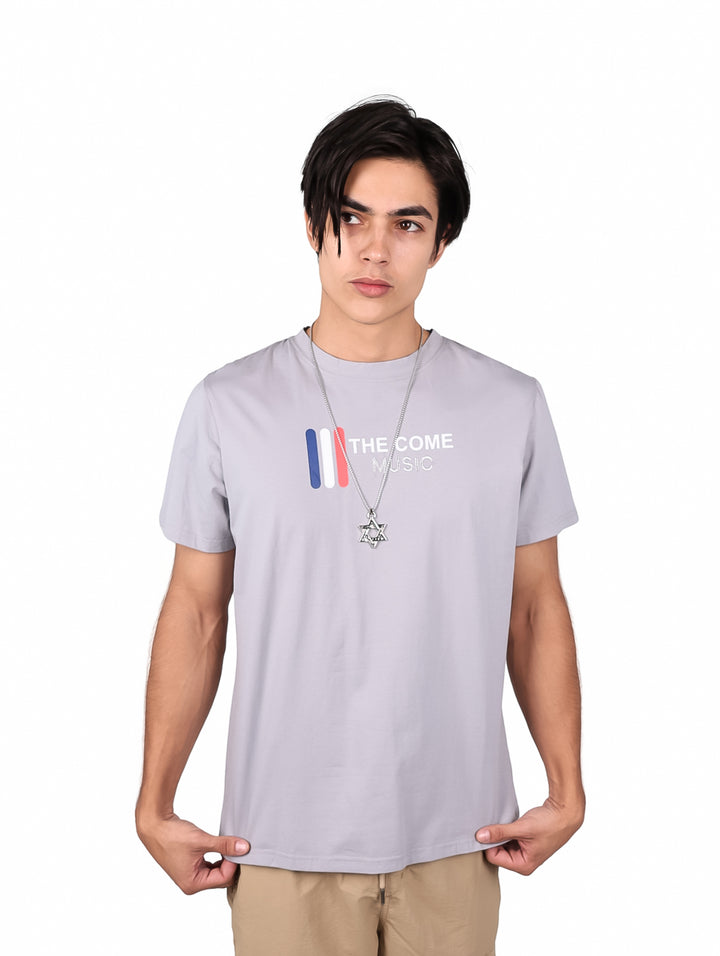 Playera NYD Jeans Gris para Hombre