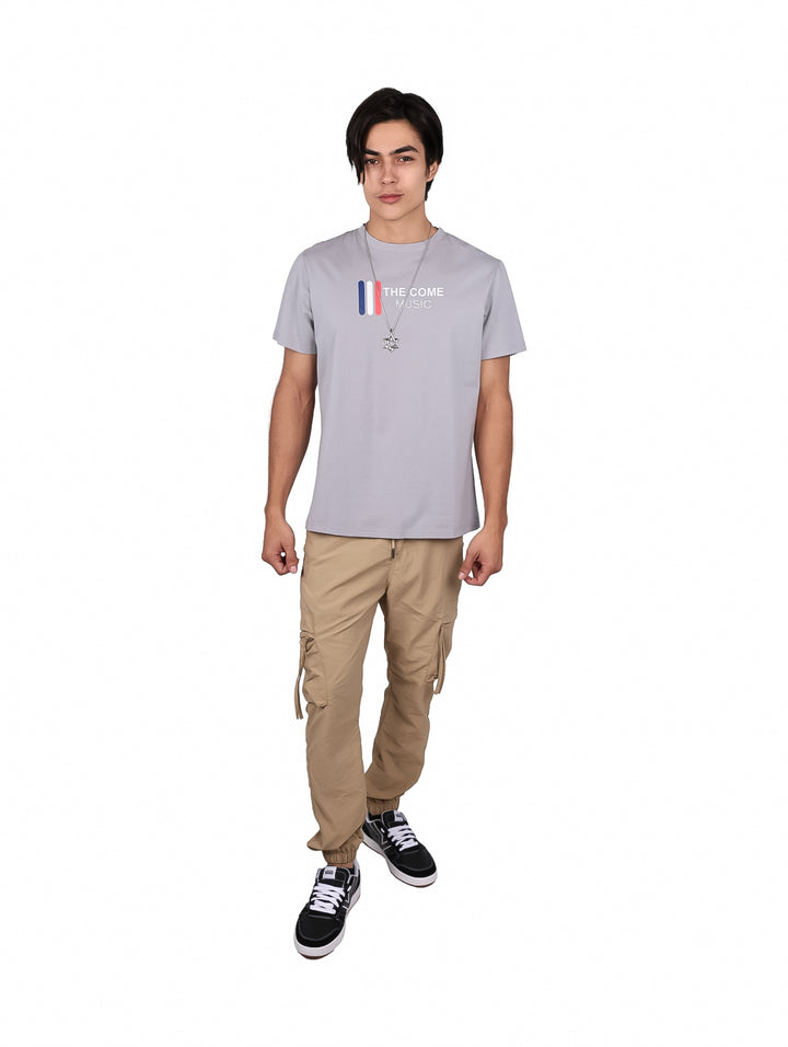 Playera NYD Jeans Gris para Hombre