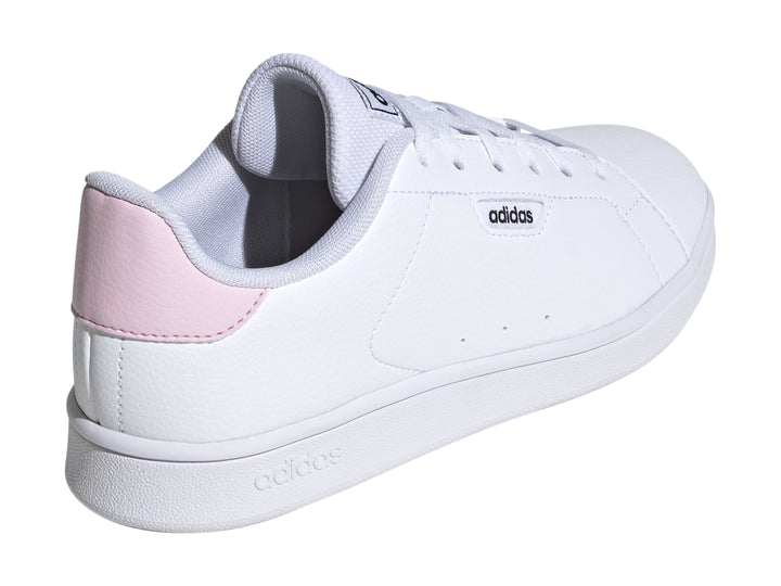 Tenis Adidas Urban Court Blanco y Rosa para Niña
