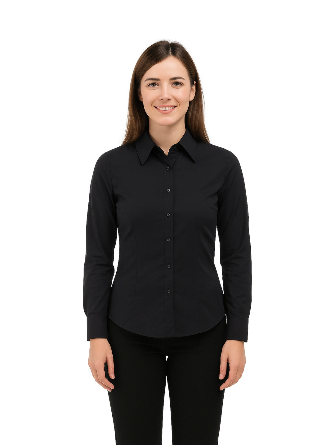 Blusa Camisera Vanidad Negro para Mujer