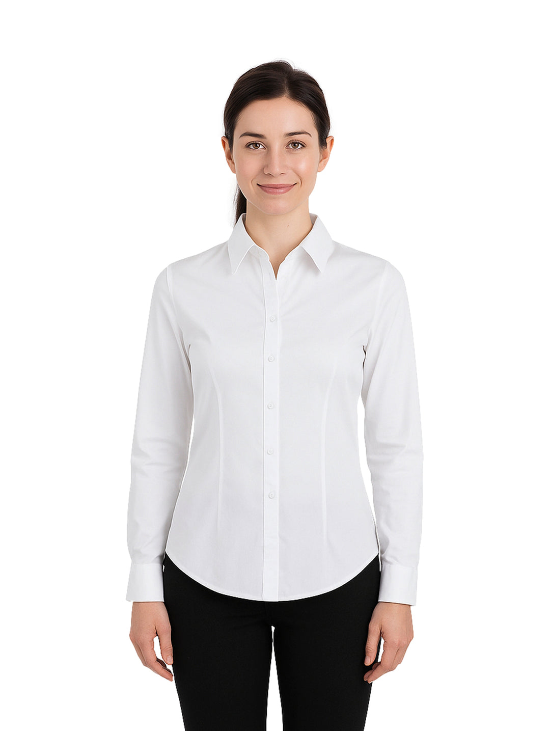 Blusa Vanidad Blanca Camisera para Mujer
