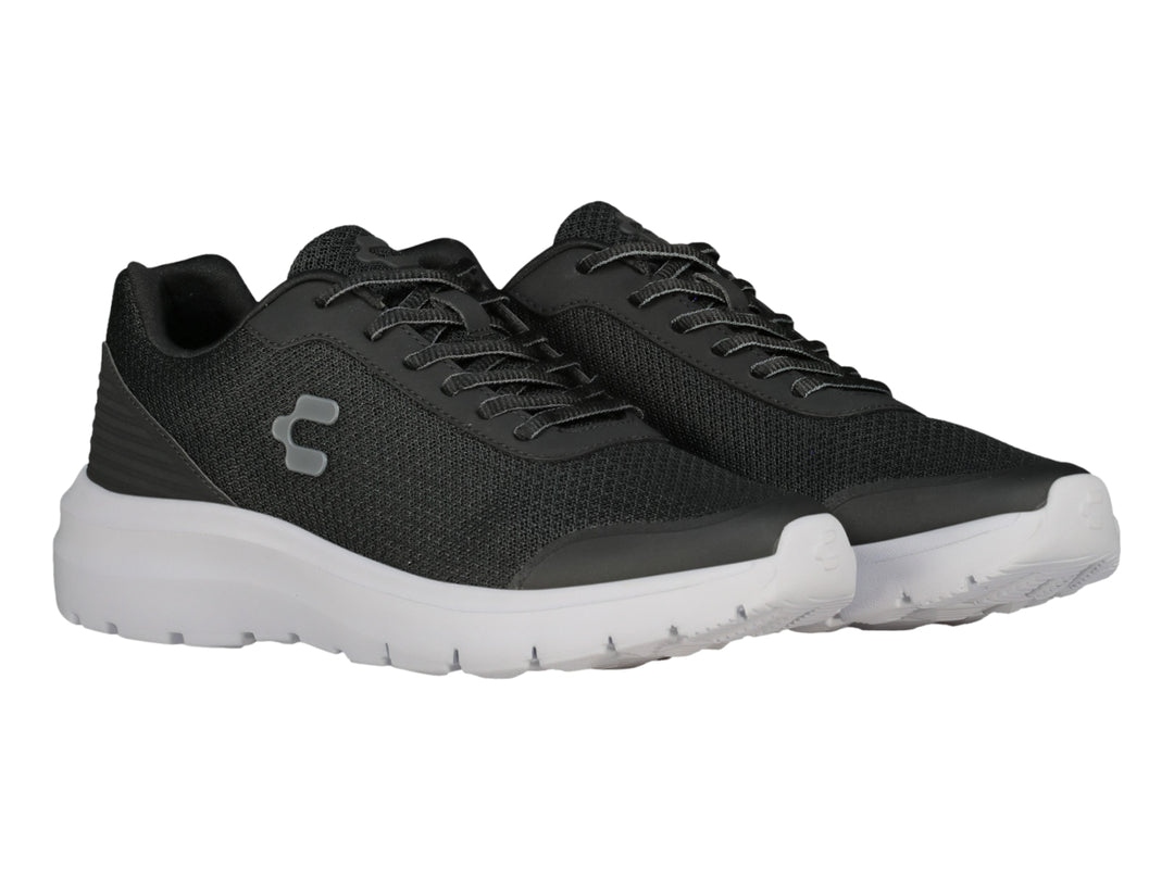 Tenis Charly Road Casual Negro y Blanco para Hombre