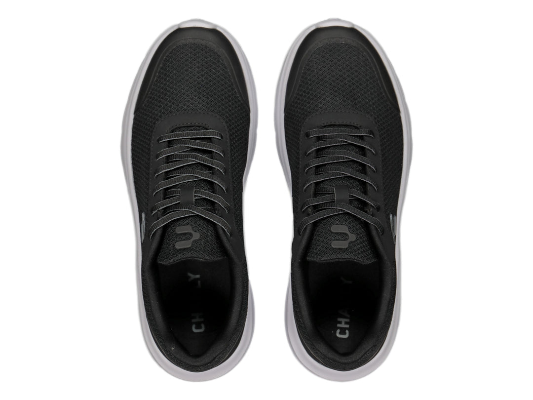 Tenis Charly Road Casual Negro y Blanco para Hombre
