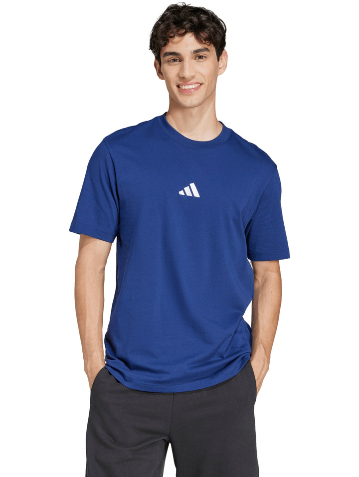 Playera Adidas Essentials Azul Oscuro para Hombre
