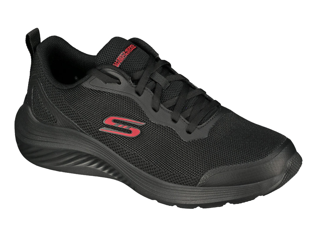 Tenis Skechers BOBS Squad Waves Negro para Hombre