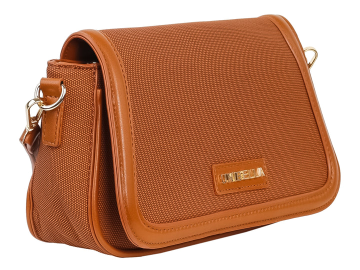Bolsa Crossbody Unibella Café para Mujer