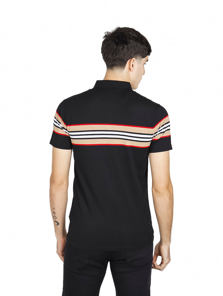 Playera Polo Varesi Negro para Hombre