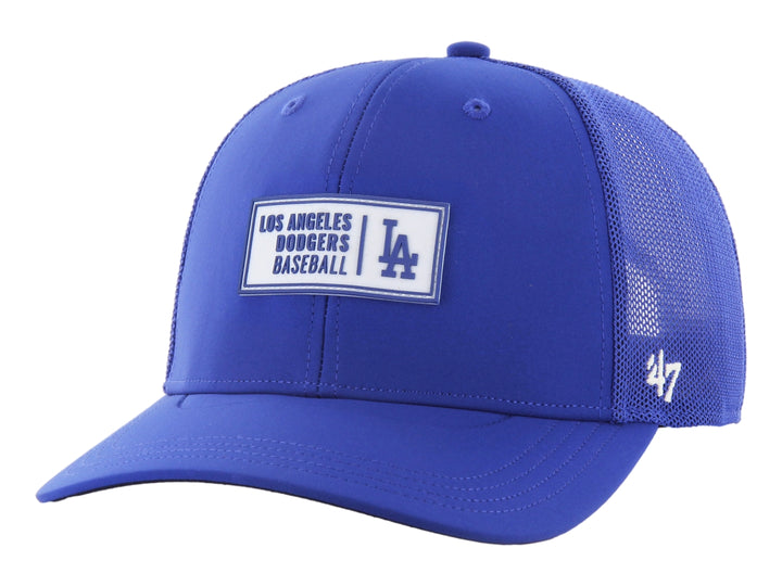 Gorra 47 Brand Cypher Trucker Azul Royal de Los Angeles Dodgers para Hombre