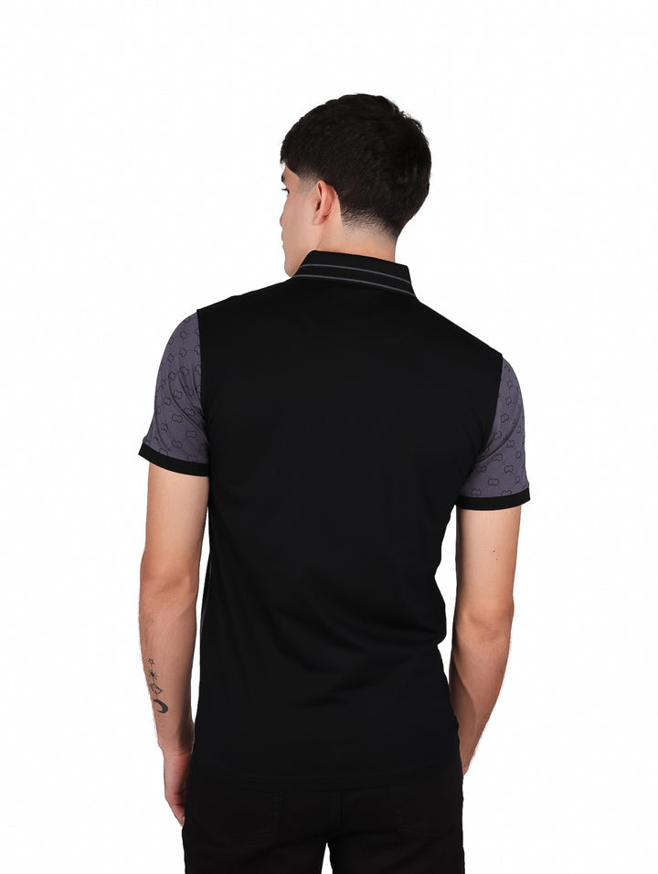 Playera Polo Varesi Charcoal para Hombre