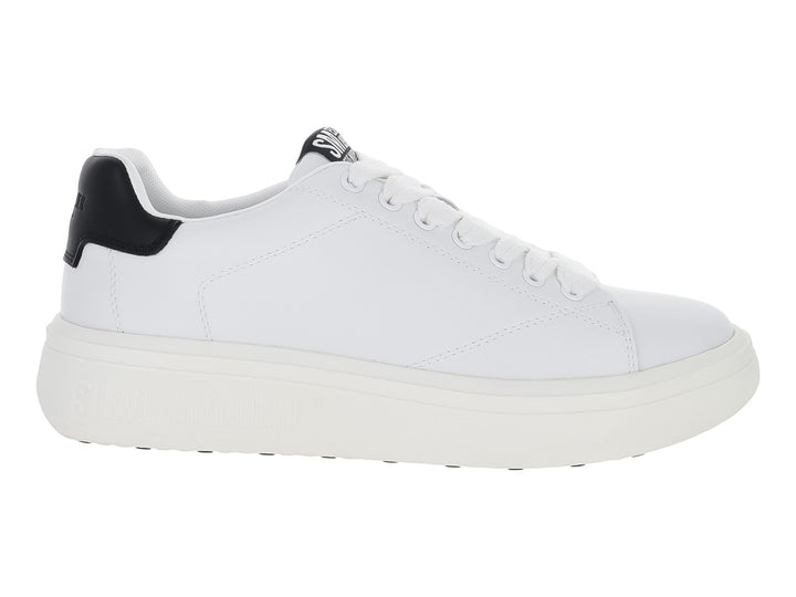 Tenis Steve Madden Ryleig Blanco y Negro para Hombre