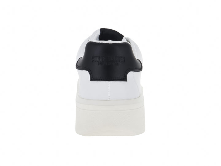 Tenis Steve Madden Ryleig Blanco y Negro para Hombre