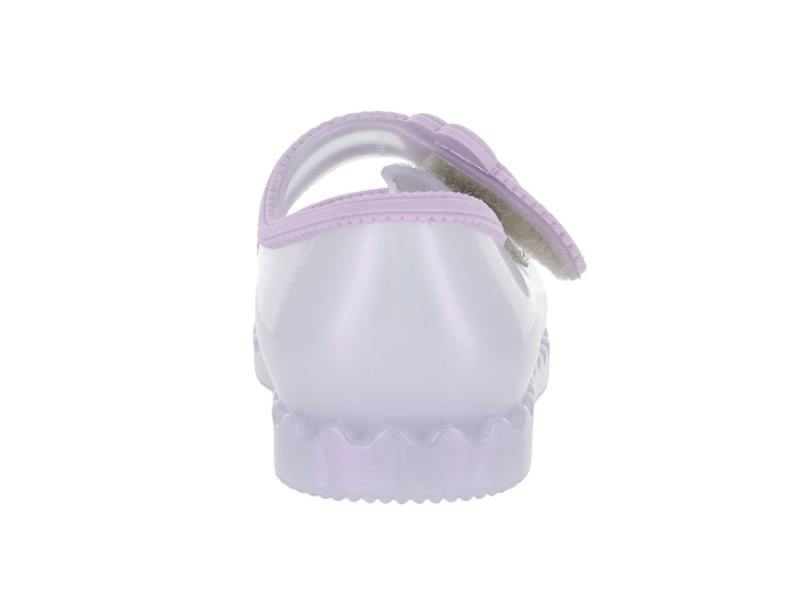 Zapatos Flats Mini Melissa Lila Perlado para Niña