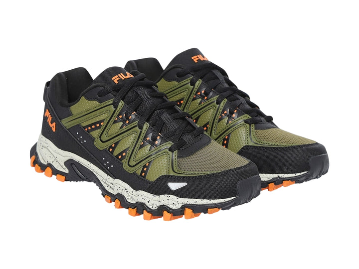 Tenis FILA Firetrail Evo Olivo para Niño