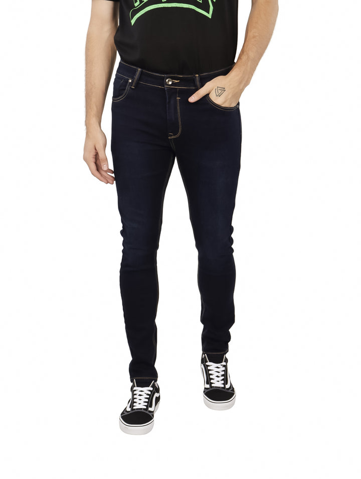 Jeans Yakuza Azul Oscuro para Hombre