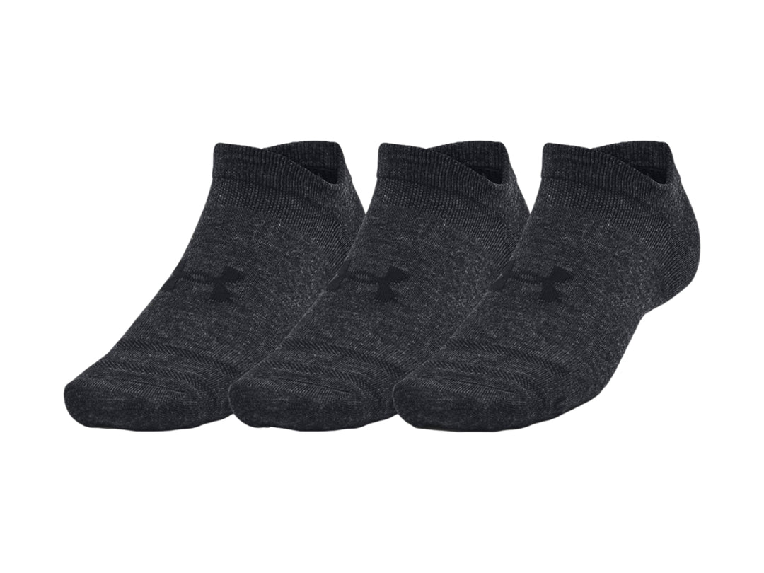Calcetines Under Armour Essential No Show Negros para Mujer Unisex