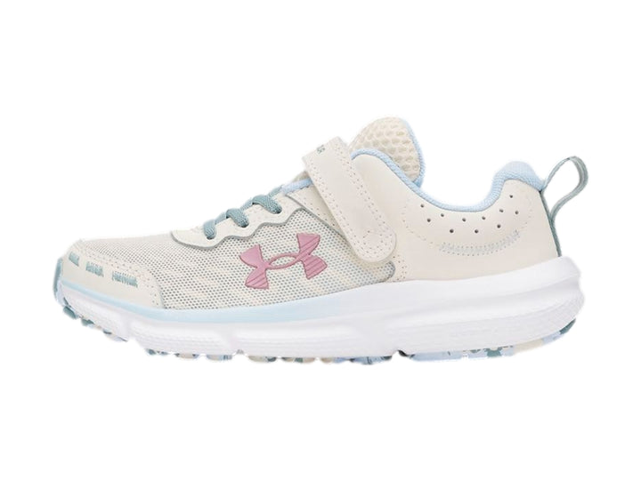 Tenis Under Armour UA GPS Assert 10 Gris y Rosa para Niña