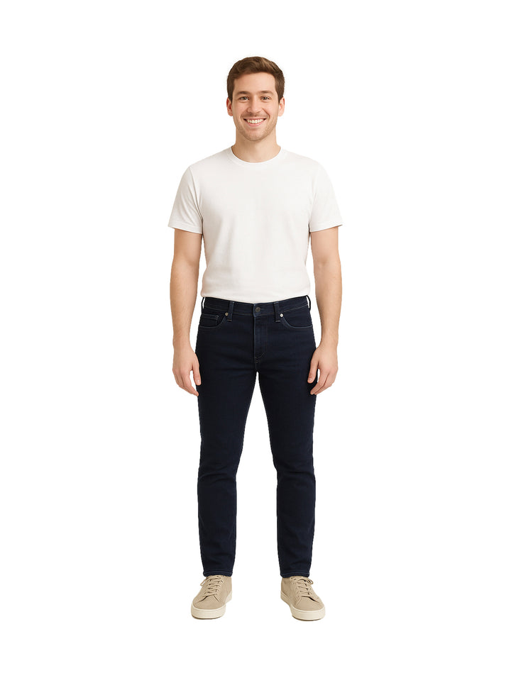 Jeans Yakuza Rectos Azul Obscuro para Hombre
