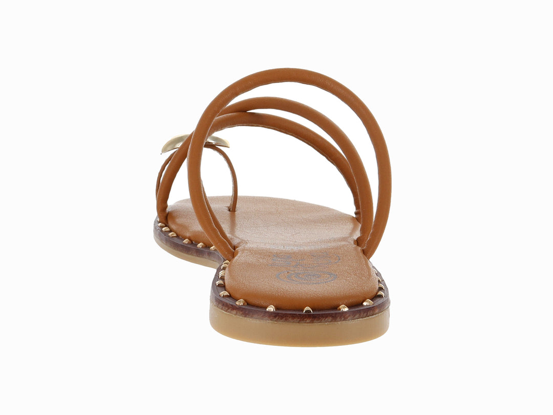 Sandalias Luna Rosa Color Ladrillo para Mujer