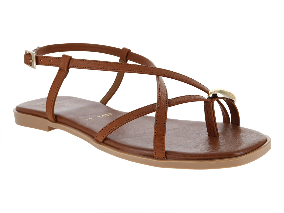 Sandalias Luna Rosa Color Tan para Mujer