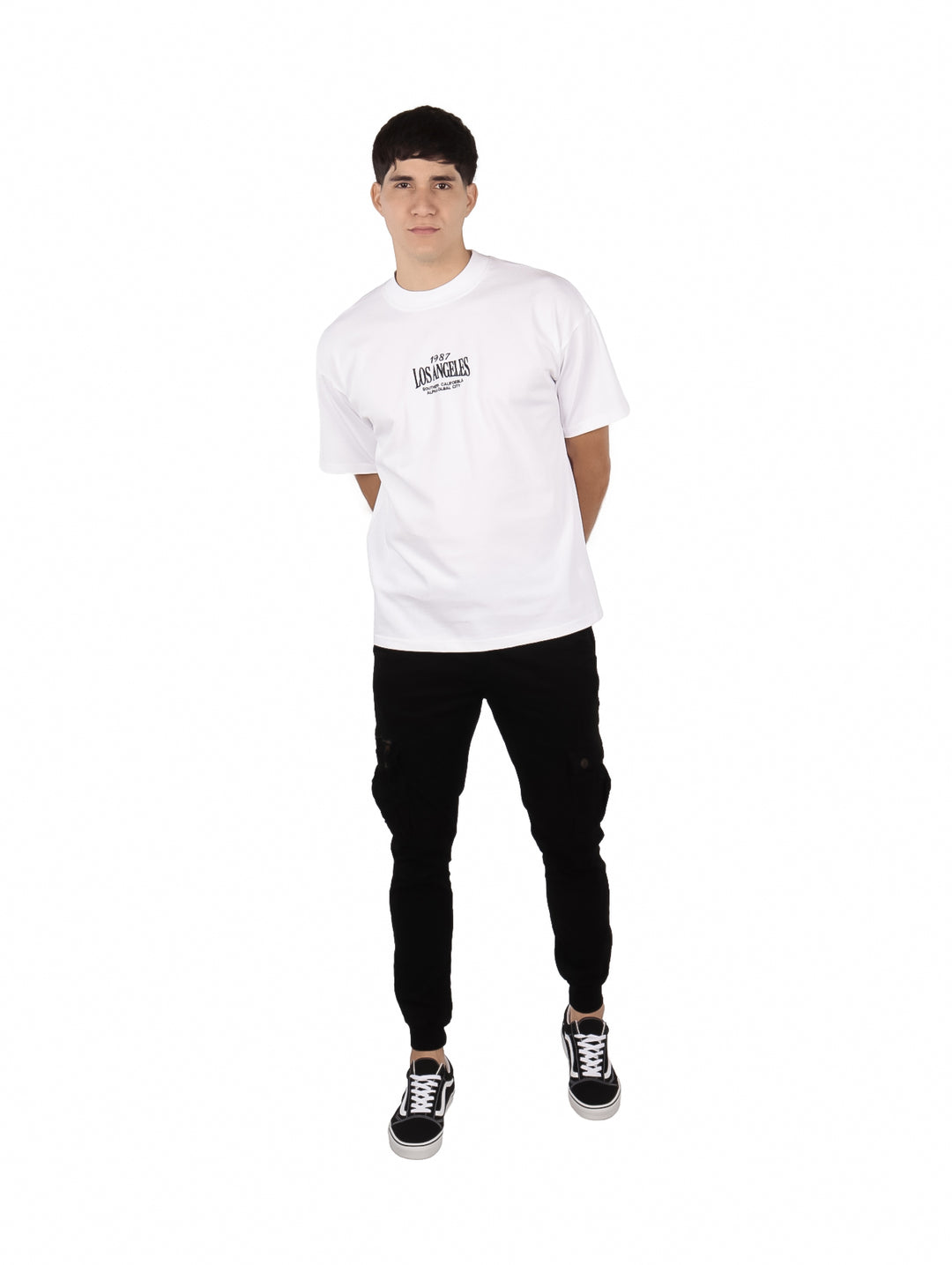 Playera FIMONS Oversize Blanca para Hombre