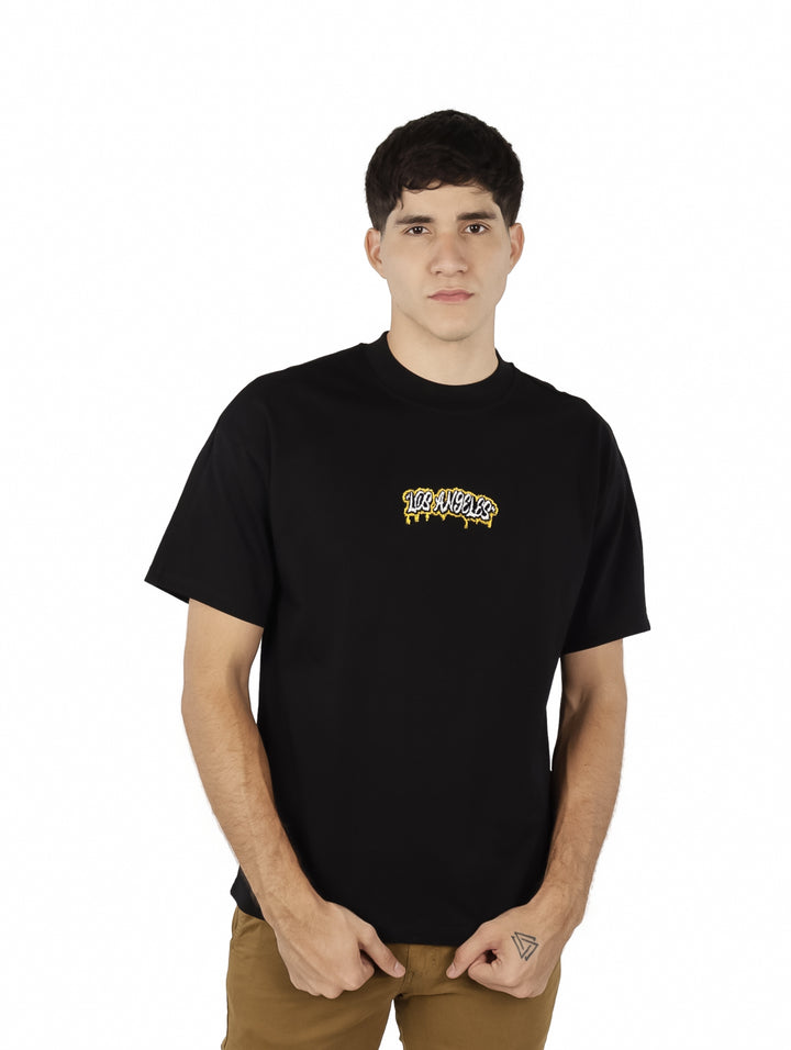 Playera FIMONS Oversize Negro para Hombre