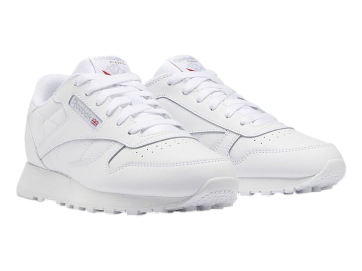 Tenis Reebok CL Lthr Blancos para Niño