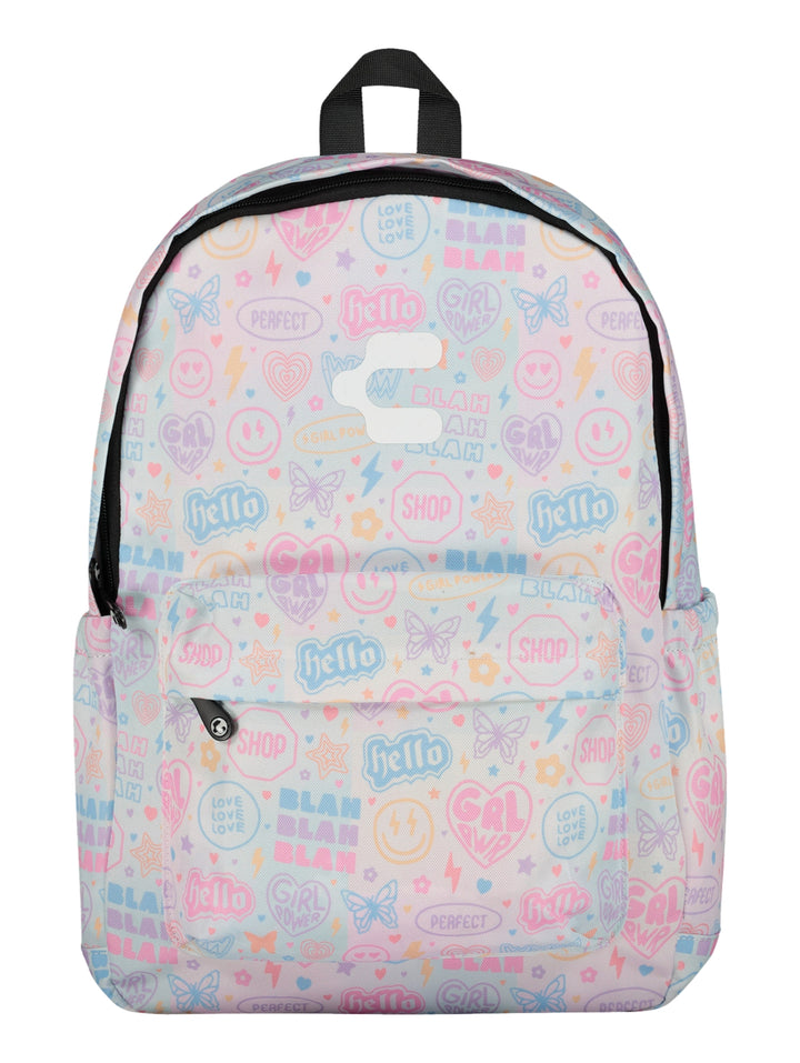 Set Mochila Charly Blanco para Nina